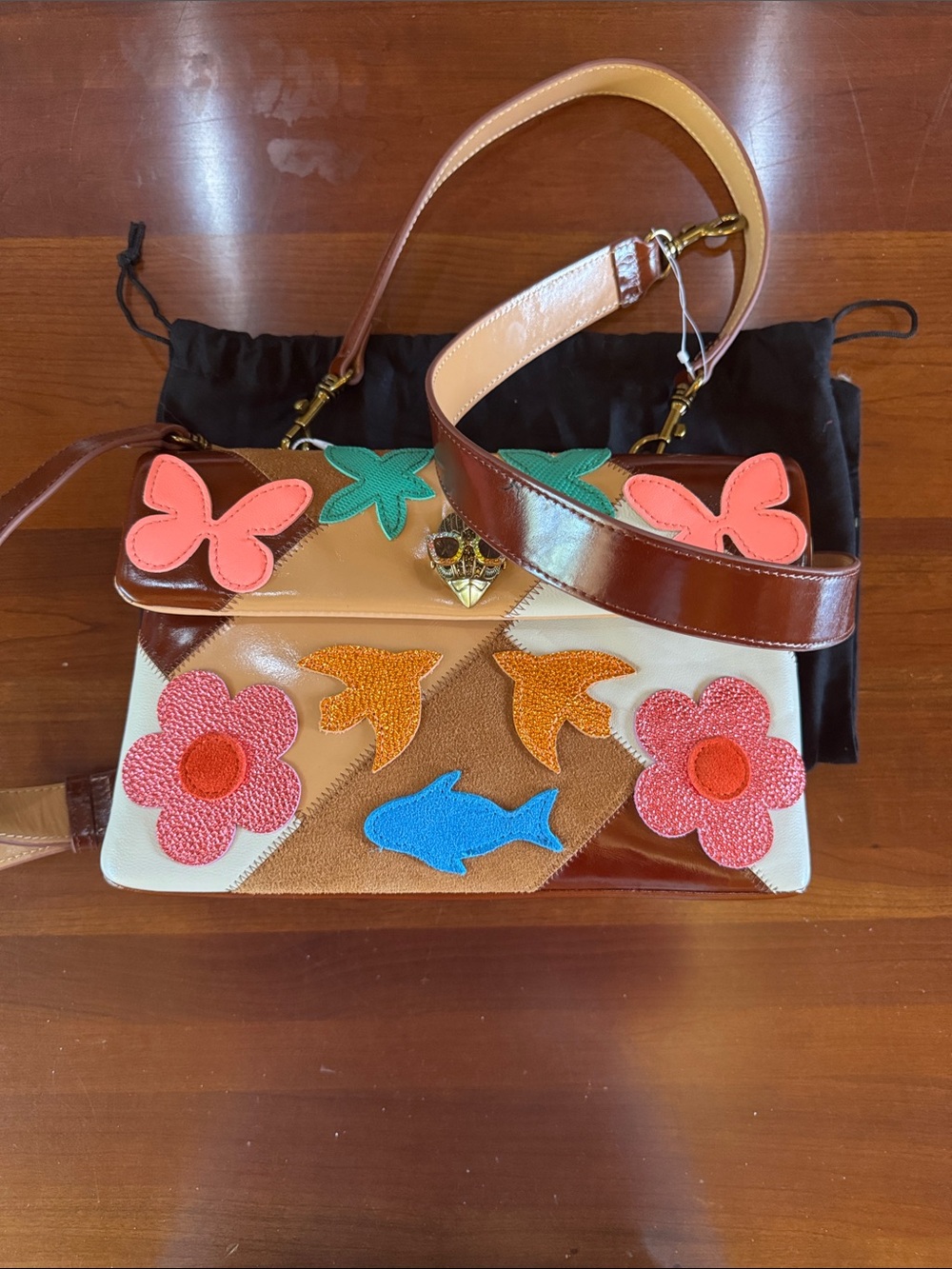 Kurt Geiger London - Limited Edition Appliqué Kensington (NWT)